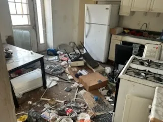 a room with storage and utility