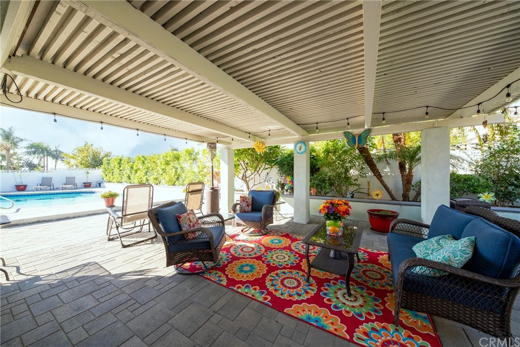 1817 Balboa Way Upland, CA 91784 - Photo 23 of 55 a outdoor living space with furniture and garden view