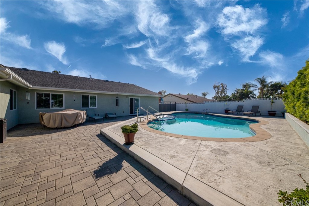 1817 Balboa Way Upland, CA 91784 - Photo 36 of 55 a view of a backyard with furniture and a fire pit