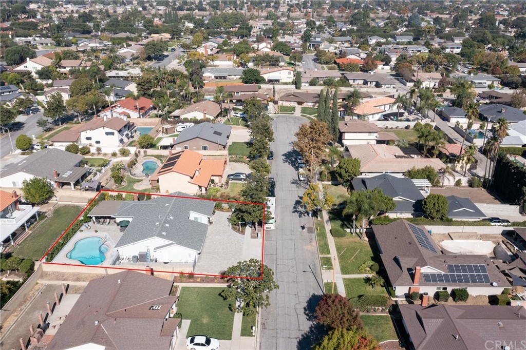 1817 Balboa Way Upland, CA 91784 - Photo 41 of 55 an aerial view of residential houses with outdoor space