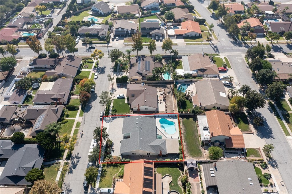 1817 Balboa Way Upland, CA 91784 - Photo 52 of 55 an aerial view of residential houses with outdoor space