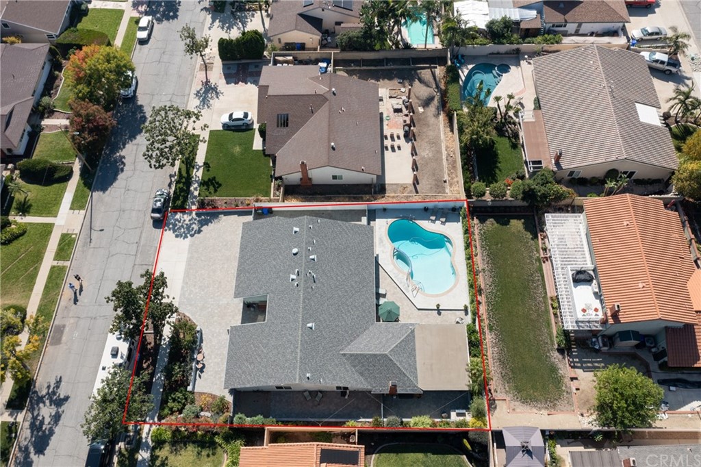 1817 Balboa Way Upland, CA 91784 - Photo 53 of 55 an aerial view of residential houses with outdoor space
