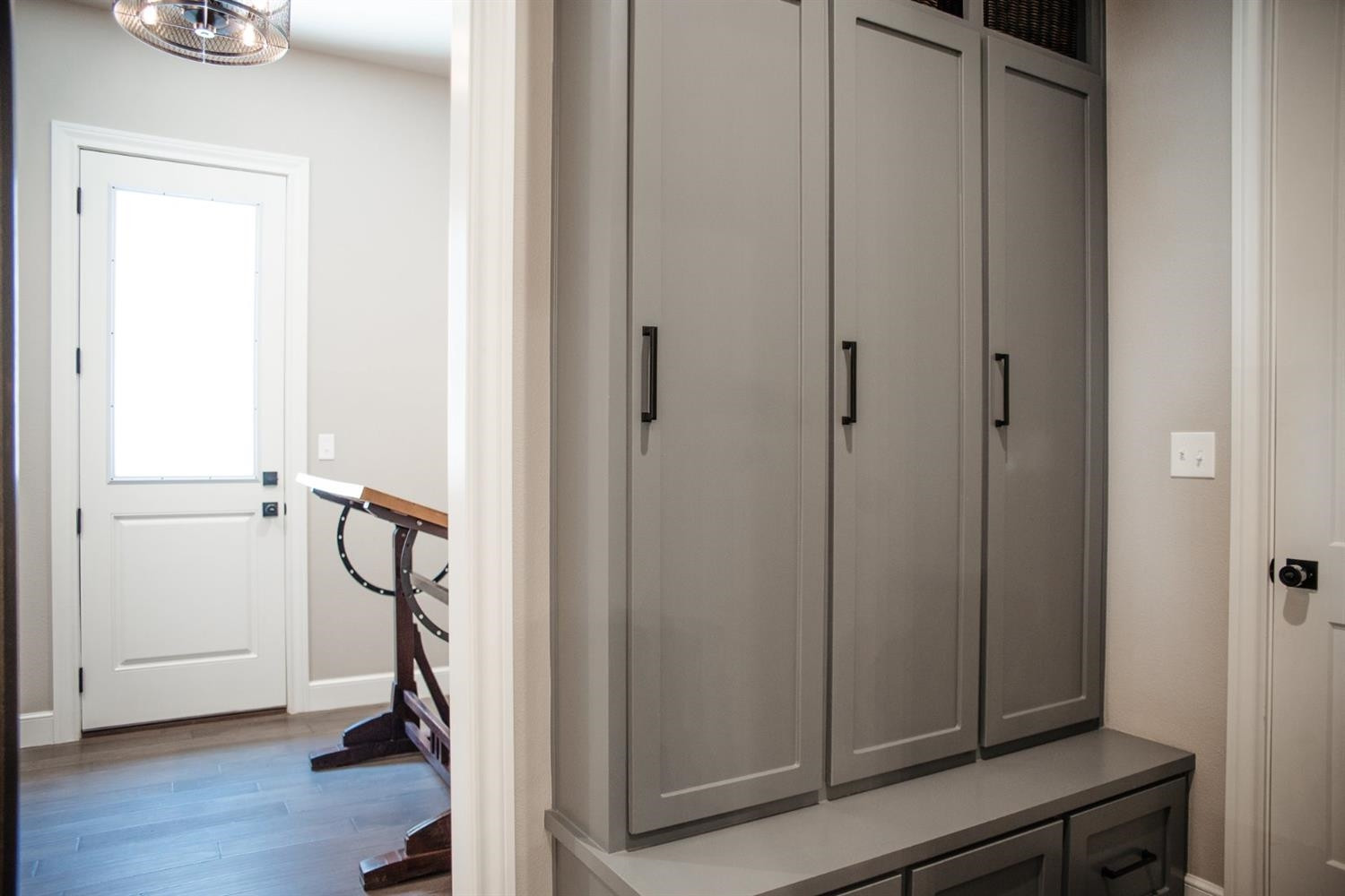 832 Ave T Shallowater Tx 79363 Shallowater, TX 79363 - Photo 11 of 50 a view of front door with wooden floor