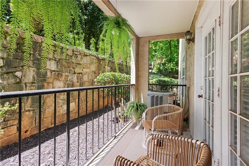 3655 Habersham Road Northeast, Unit A108 Atlanta, GA 30305 - Photo 13 of 30 a view of balcony with furniture