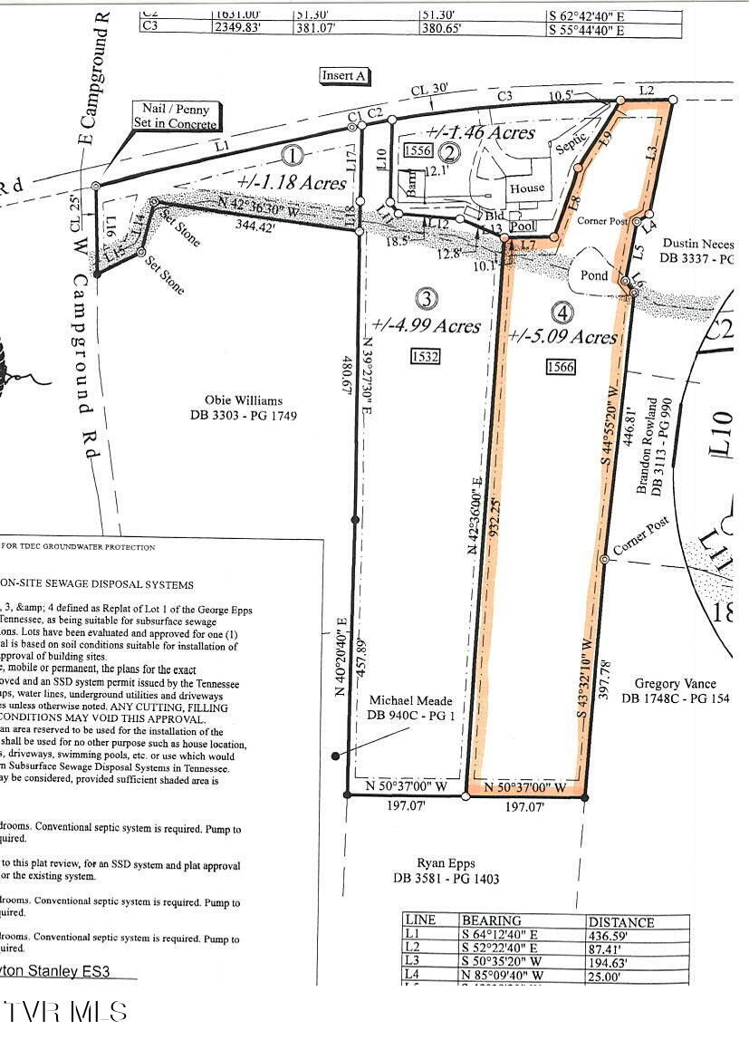 1566 Mill Creek Road, Unit 1 Fall Branch, TN 37656 - Photo 2 of 17 plat