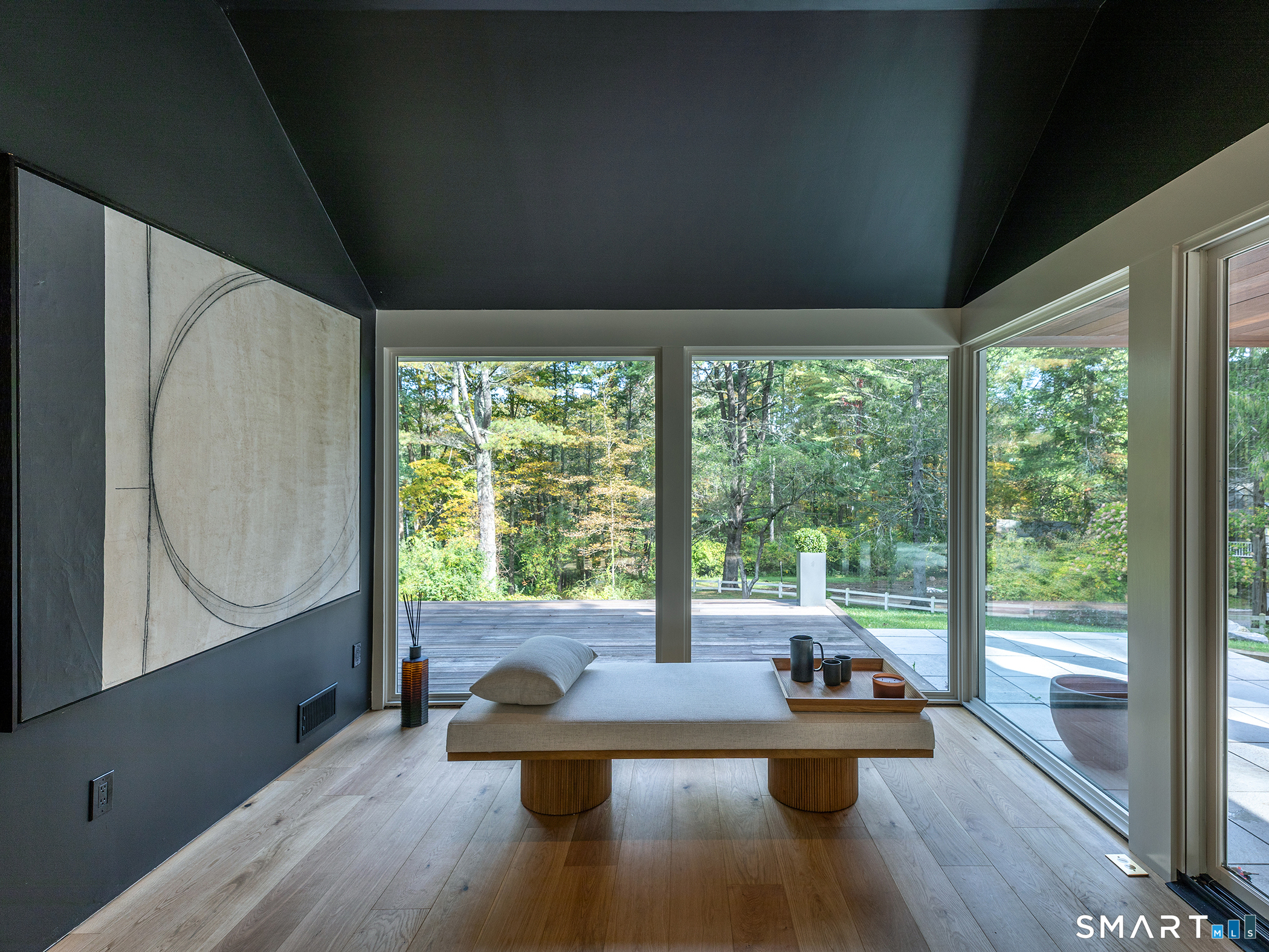 110 Sharon Road Salisbury, CT 06039 - Photo 11 of 17 a living room with furniture and a large window