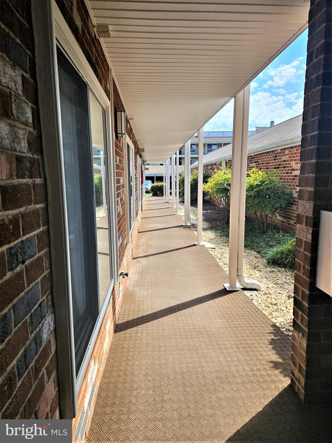3501 Forest Edge Drive, Unit 141E Silver Spring, MD 20906 - Photo 26 of 27 Front Walkway Bathed in Sunlight