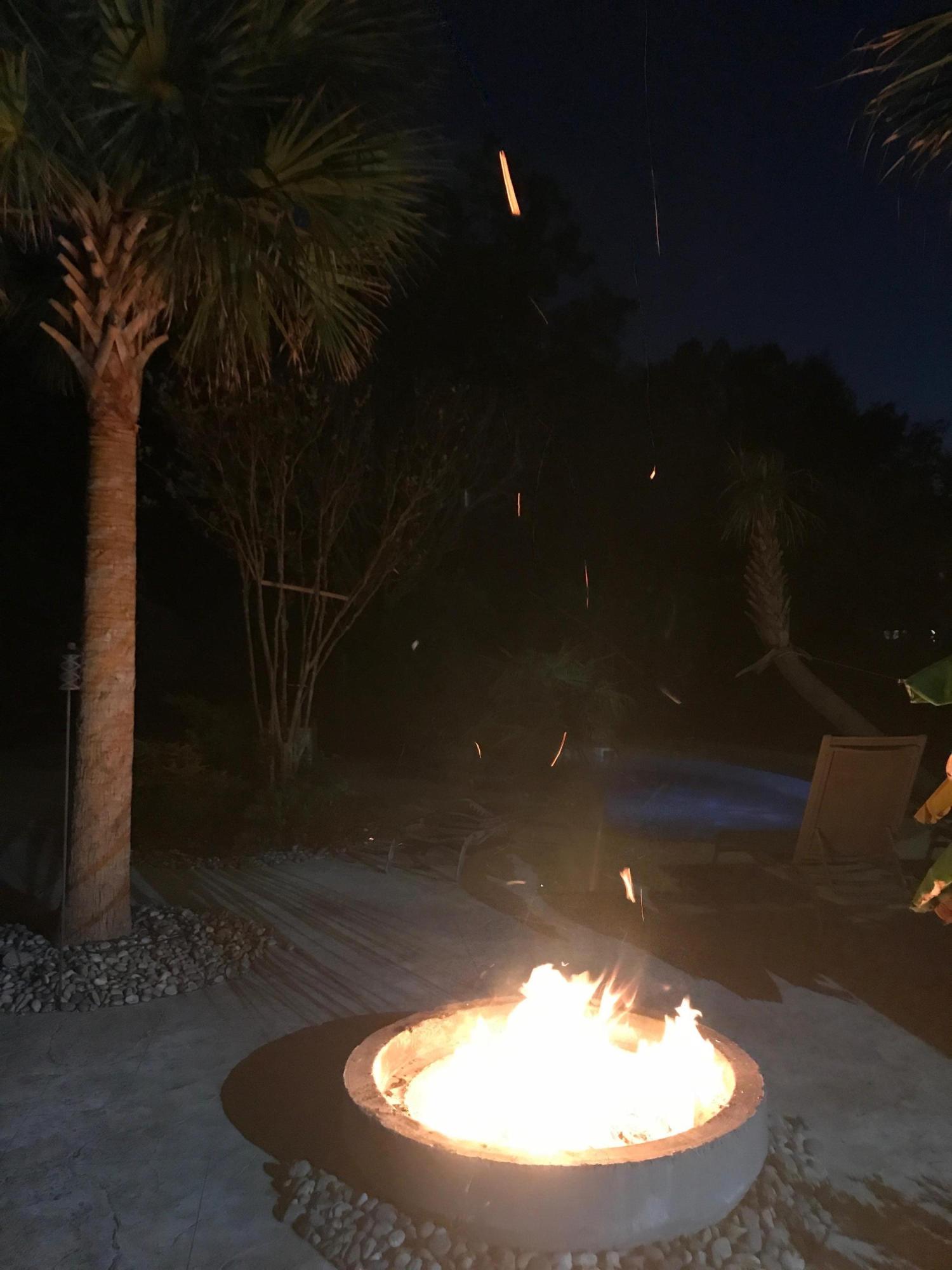 403 Wappoo Road Charleston, SC 29407 - Photo 35 of 45 fire pit