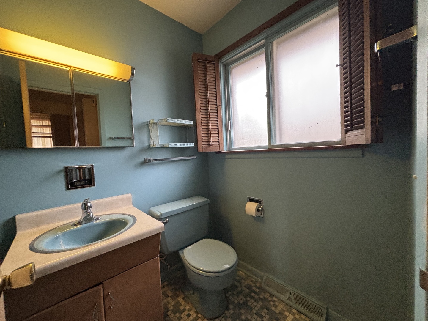 1305 West Mulberry Lane Arlington Heights, IL 60005 - Photo 11 of 14 a bathroom with a sink toilet and mirror
