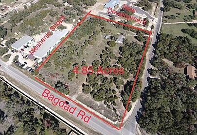 1500 Live Oak Road Leander, TX 78641 - Photo 1 of 2 Map / location featuring property parcel outlined