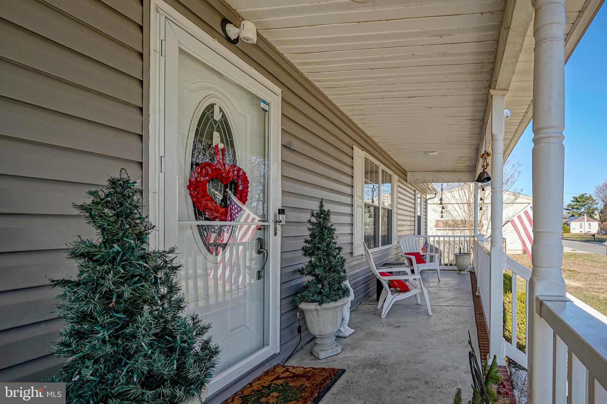 covered front porch