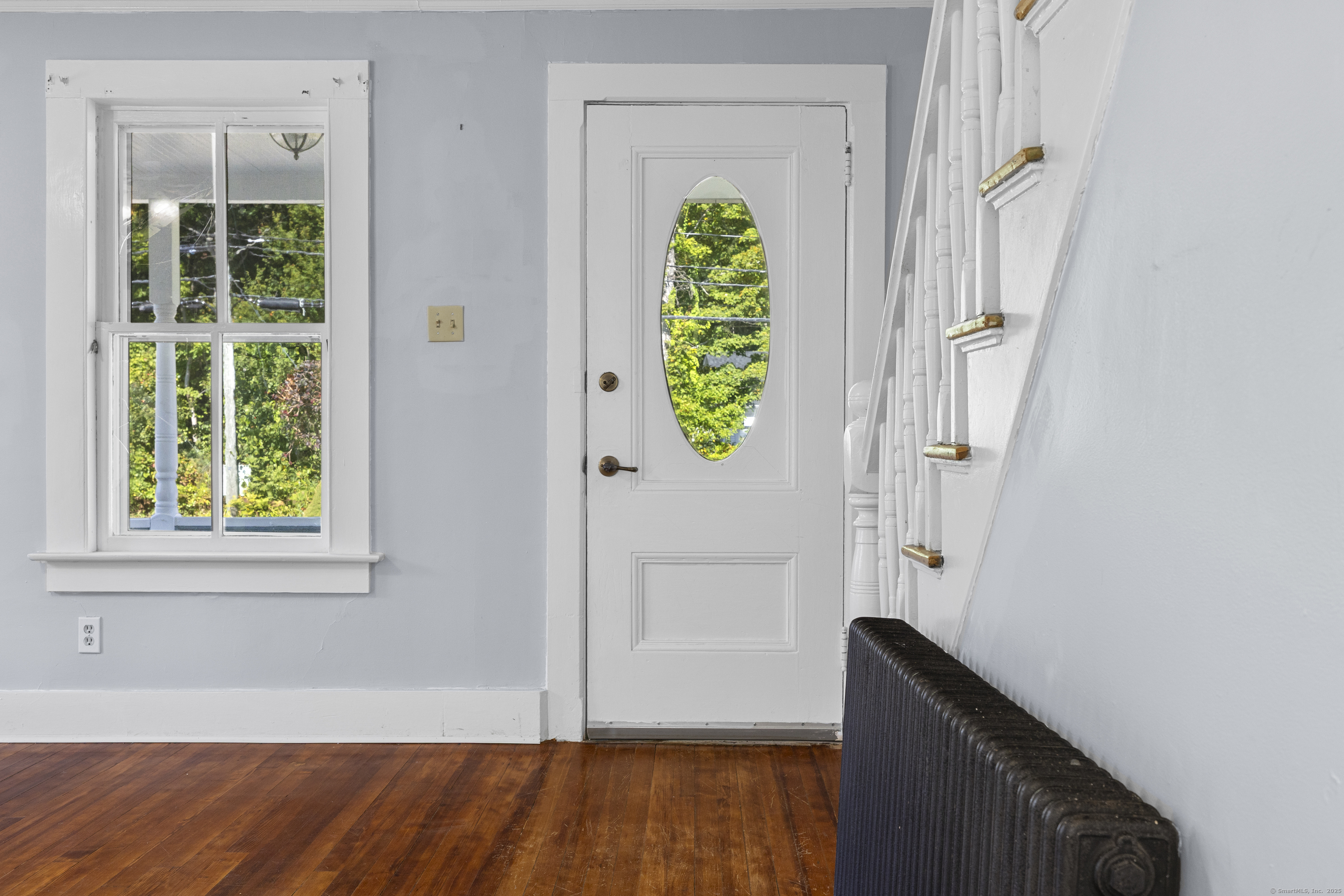 270 Gay Hill Road Montville, CT 06382 - Photo 5 of 35 an entryway with wooden floor and a window