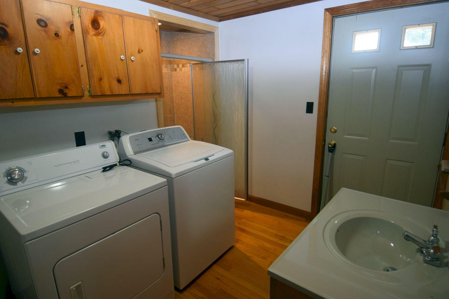 110 Patterson Bridge Road North Anson, ME 04958 - Photo 29 of 94 first floor laundry room with bath