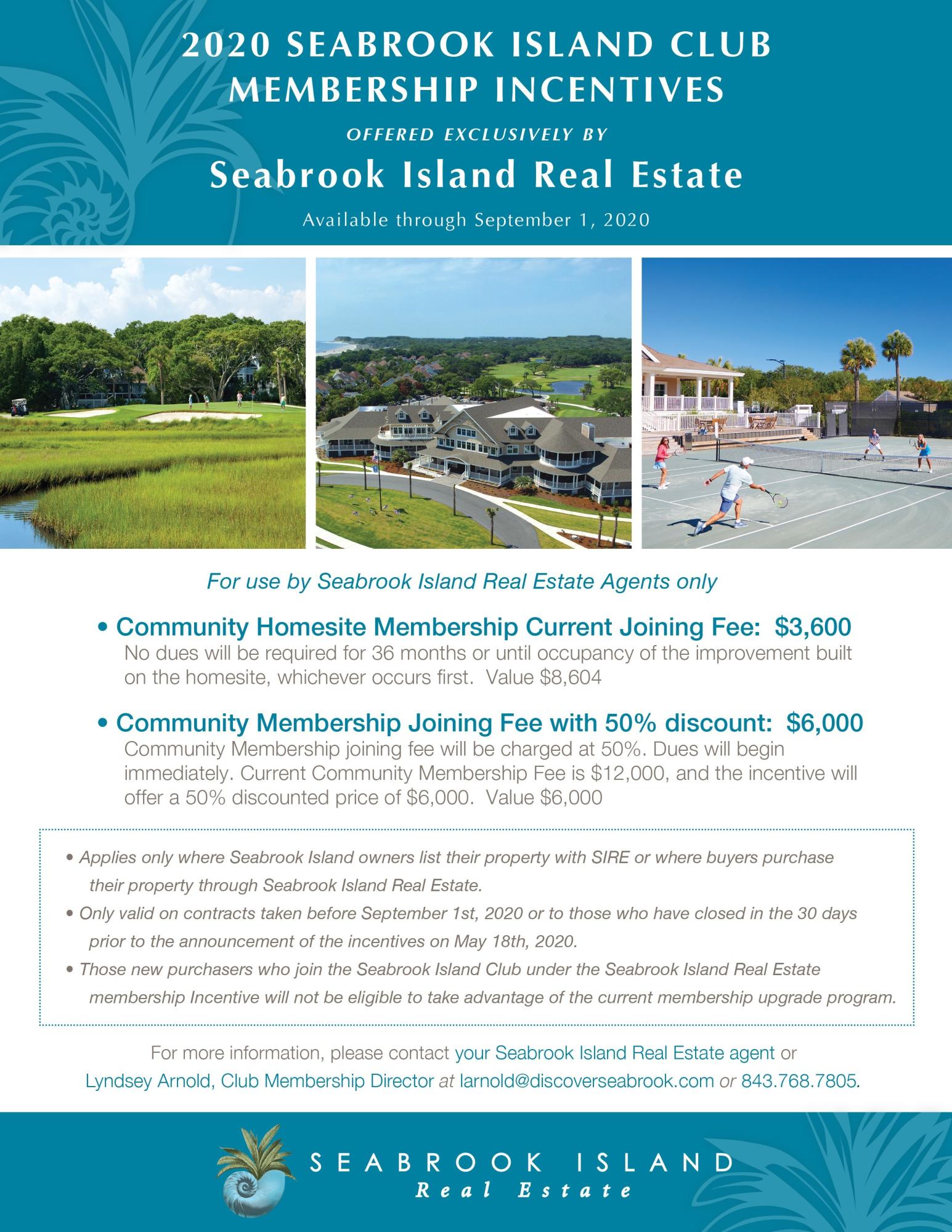 2727 Jenkins Point Road Seabrook Island, SC 29455 - Photo 21 of 60 Membership incentives
