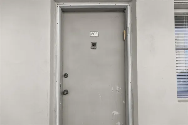 a close view of a elevator