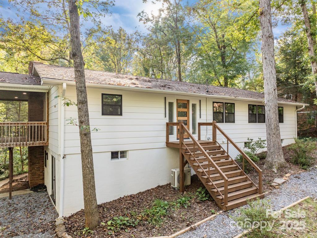 7 Angus Lane Asheville, NC 28805 - Photo 2 of 45 a view of a house with a yard