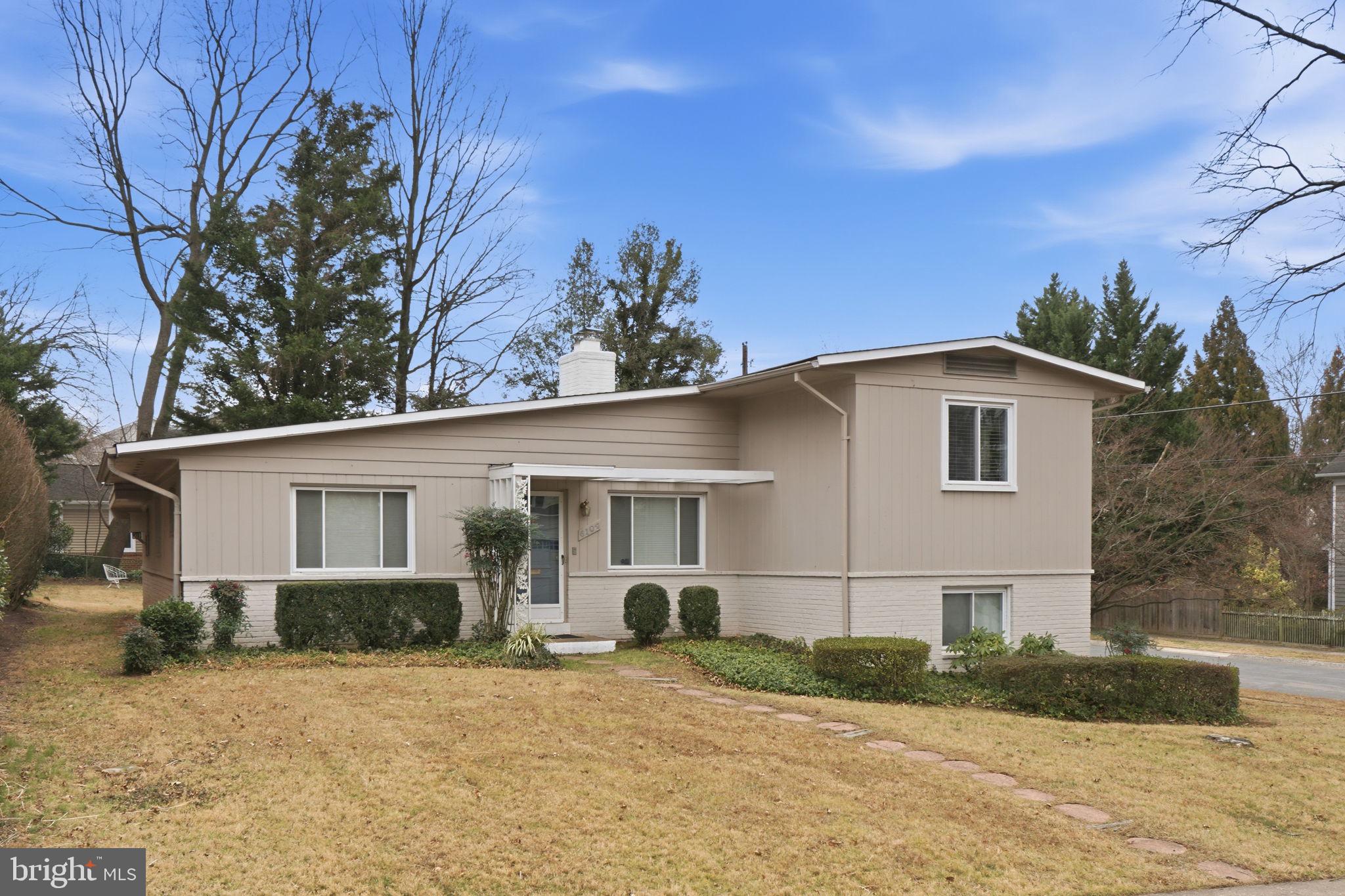 6104 Kirby Road Bethesda, MD 20817 - Photo 2 of 7 a view of a house with a yard