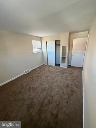 a view of empty room