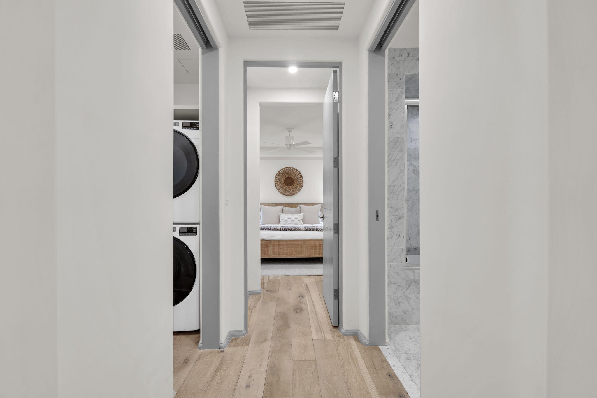 45 West Solaire Way Inlet Beach, Unit 207 Inlet Beach, FL 32461 - Photo 13 of 55 a view of a bedroom from a hallway