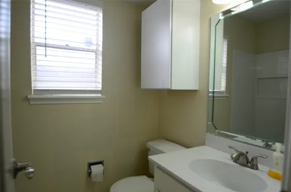 a small space with a window