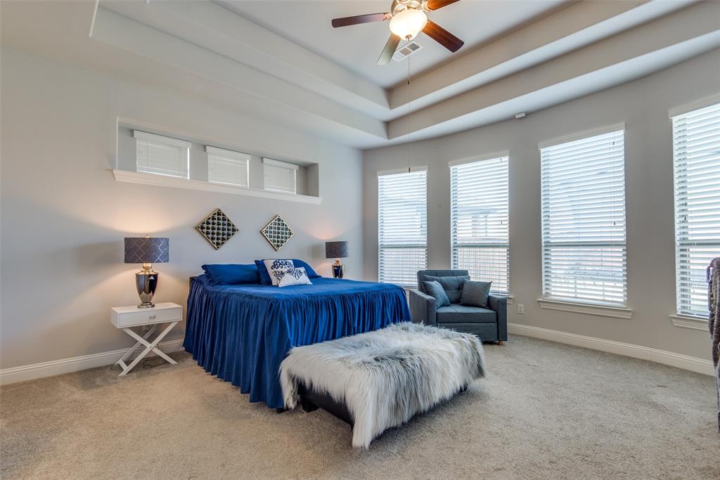 1320 Caliche Trail Allen, TX 75013 - Photo 15 of 25 a bedroom with furniture and a window