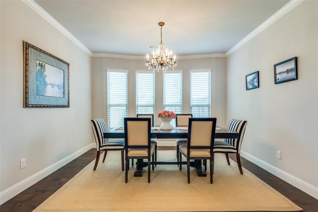 1320 Caliche Trail Allen, TX 75013 - Photo 6 of 25 a view of a dining room with furniture window and outside view