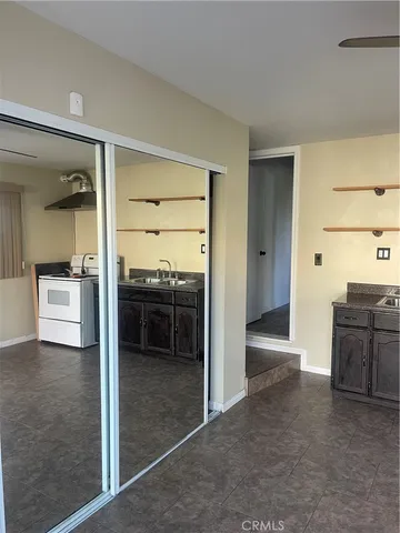 a bathroom with a shower and a tub