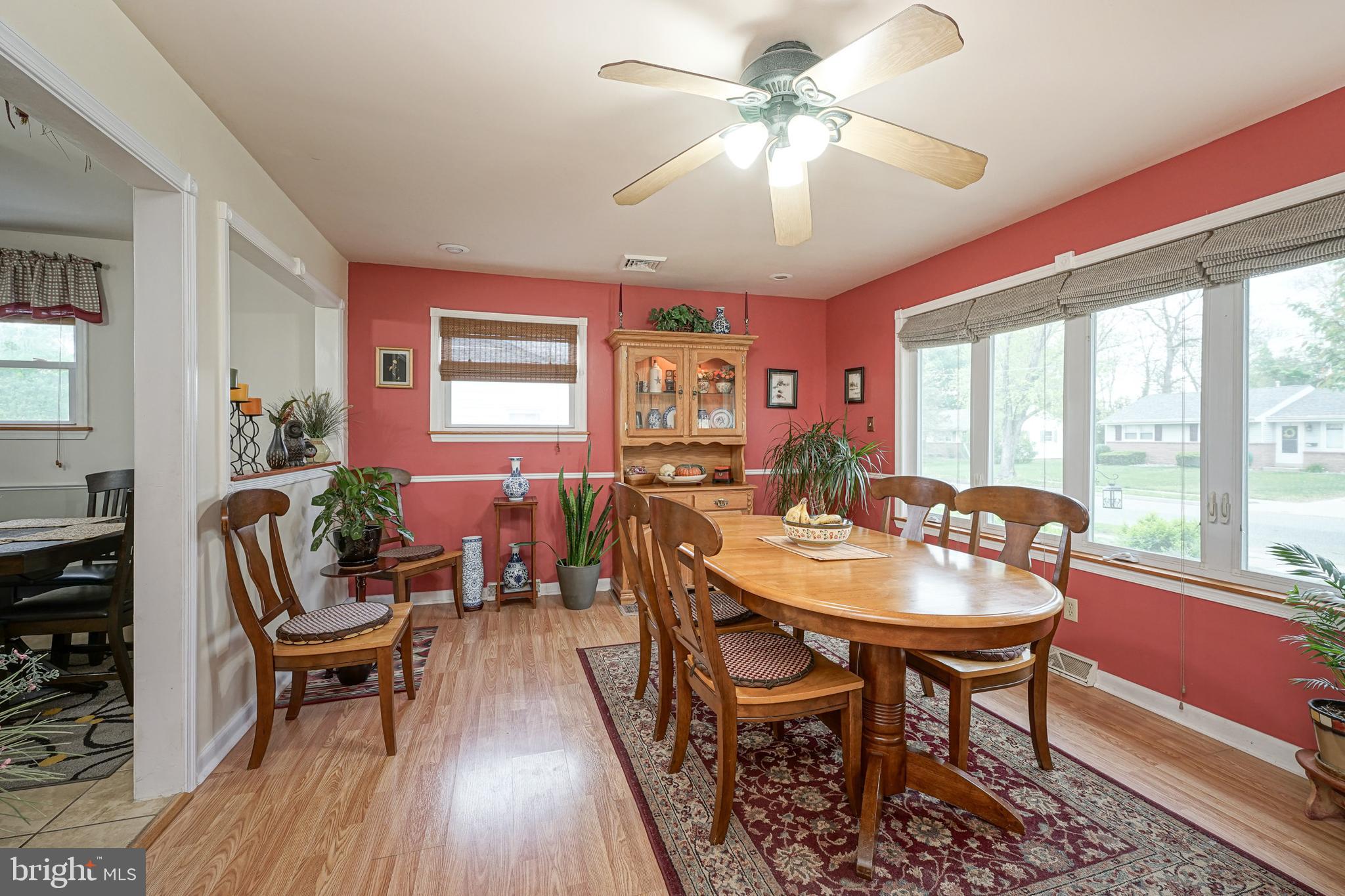 612 Cornwall Road Sewell, NJ 08080 - Photo 7 of 35 Dining Room w/Ceiling Fan
