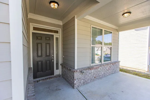 a view of an entryway of house