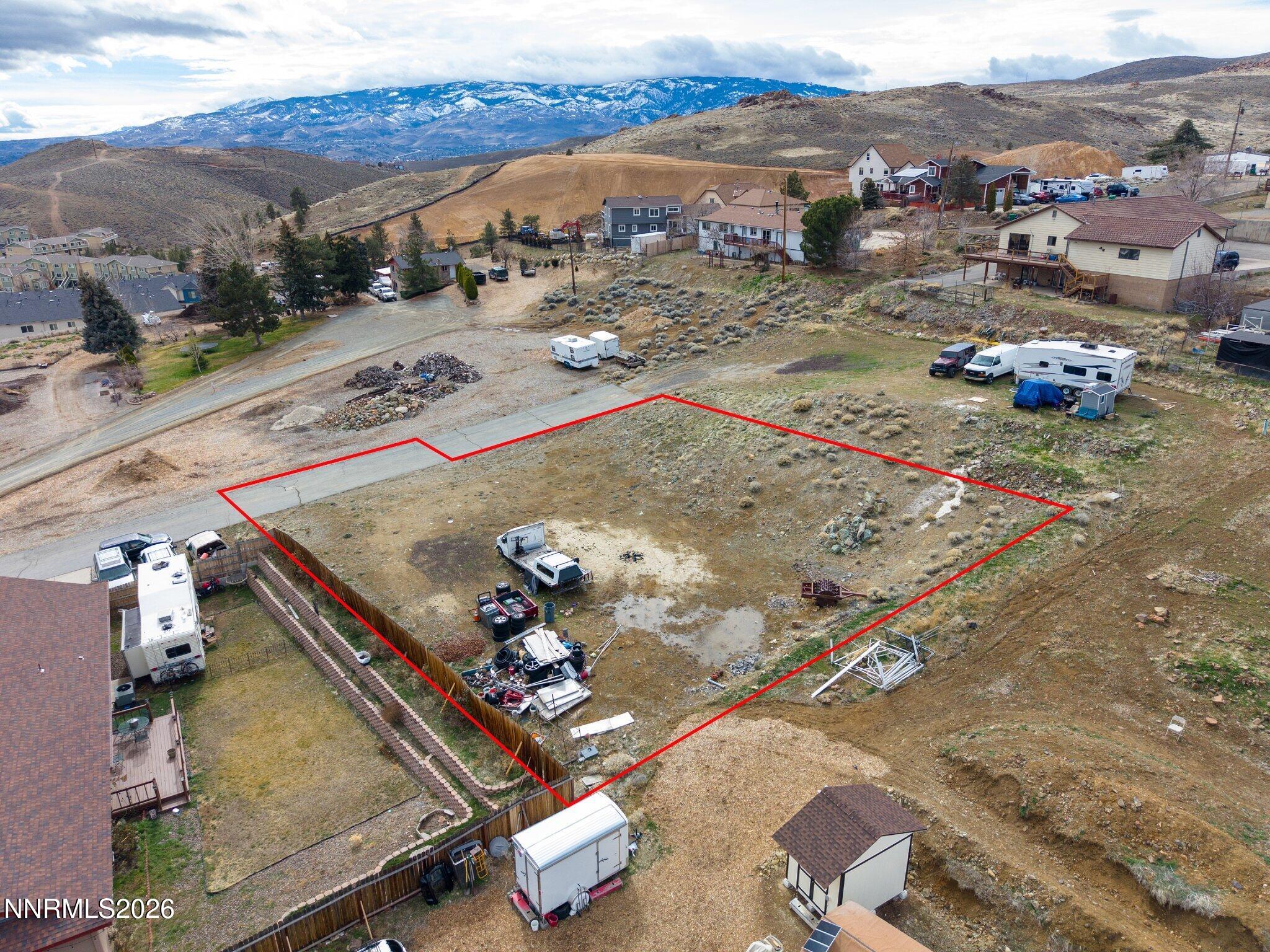 0 Stoltz Road Reno, NV 89506 - Photo 13 of 15 an aerial view of residential houses with outdoor space