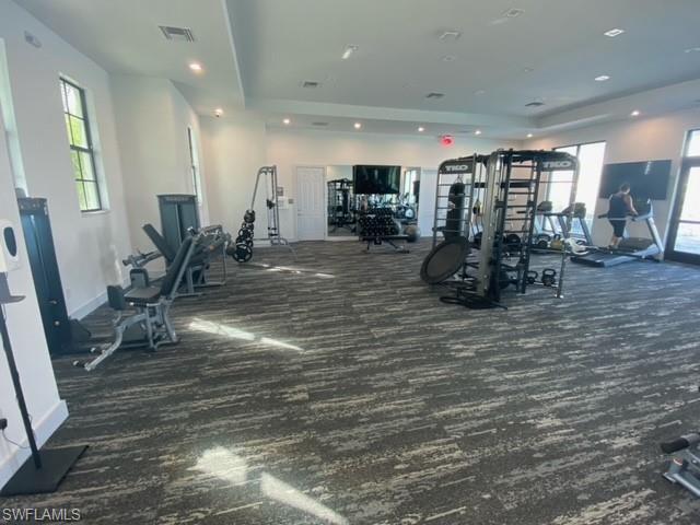 7596 Morgan Way Naples, FL 34119 - Photo 33 of 35 a view of a room with gym equipment