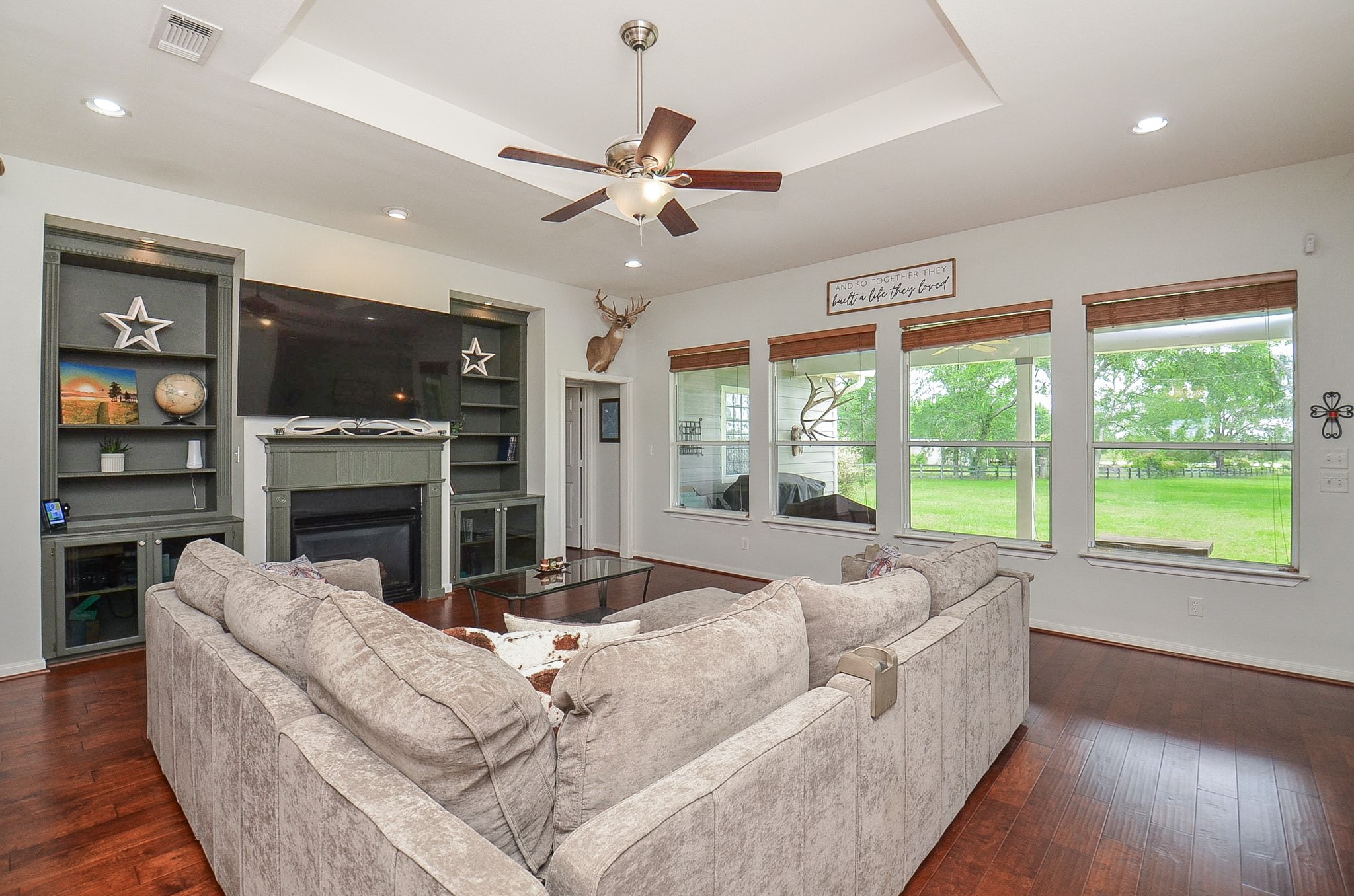 27644 Spring Hill Road Hempstead, TX 77445 - Photo 10 of 50 Here's another open, welcoming view from living space to your natural outdoor paradise.