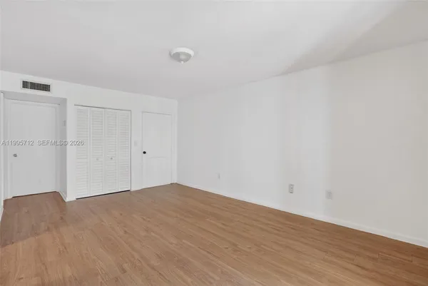 a view of empty room