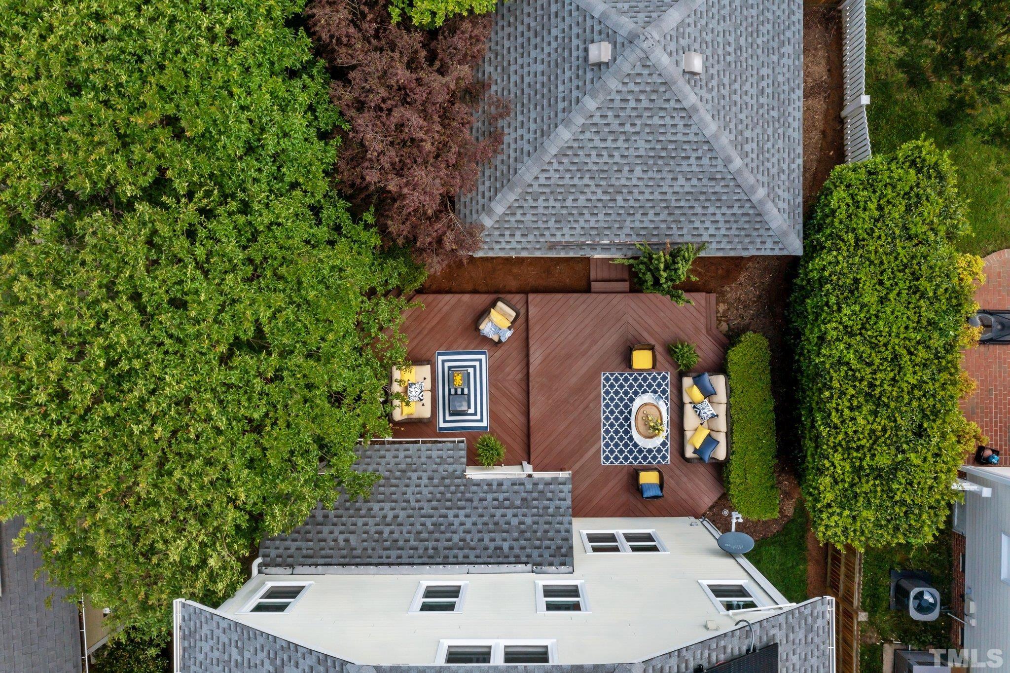 145 Kingsport Road Holly Springs, NC 27540 - Photo 33 of 42 an aerial view of a house with a yard