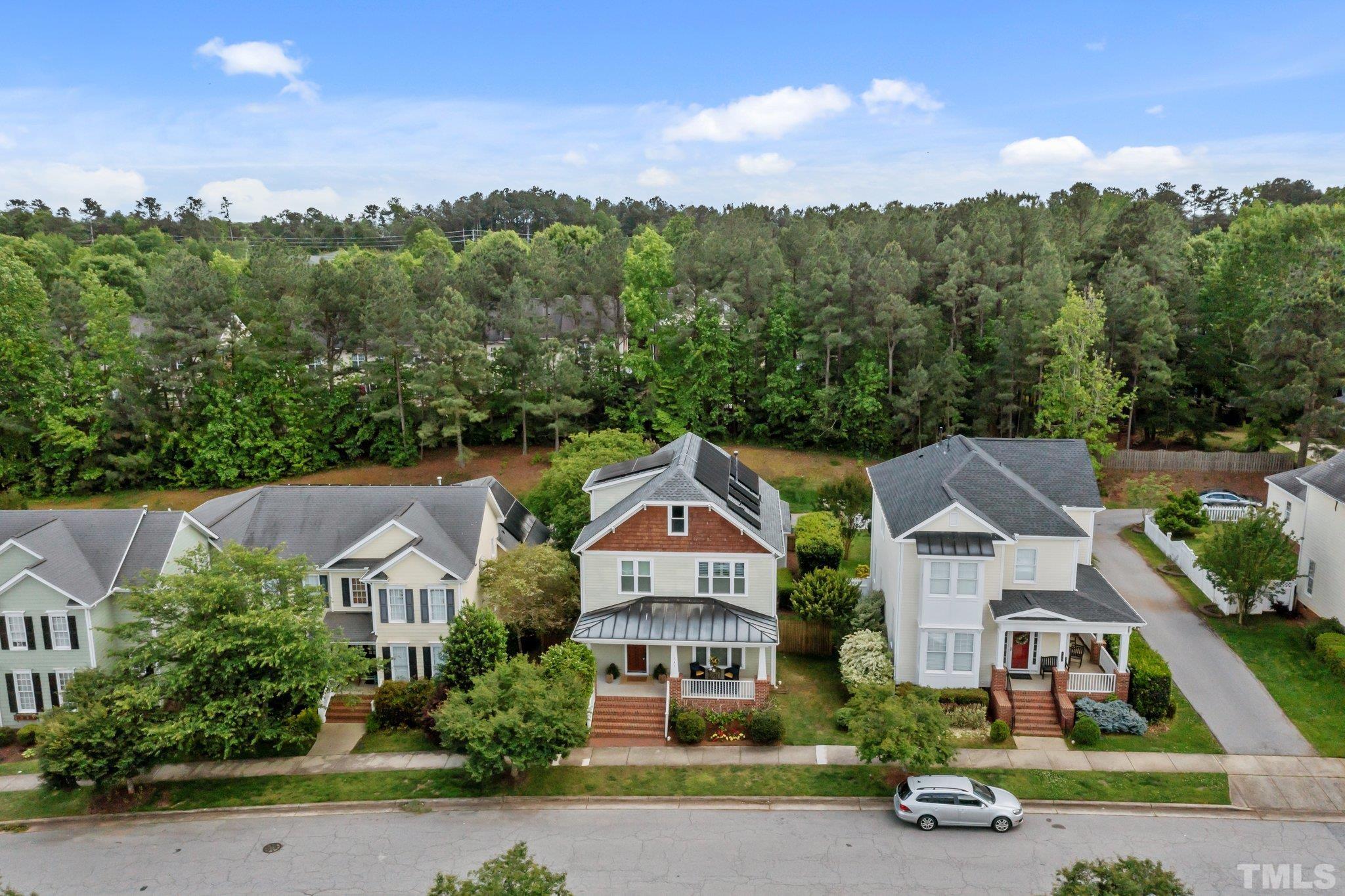 145 Kingsport Road Holly Springs, NC 27540 - Photo 34 of 42 an aerial view of a house