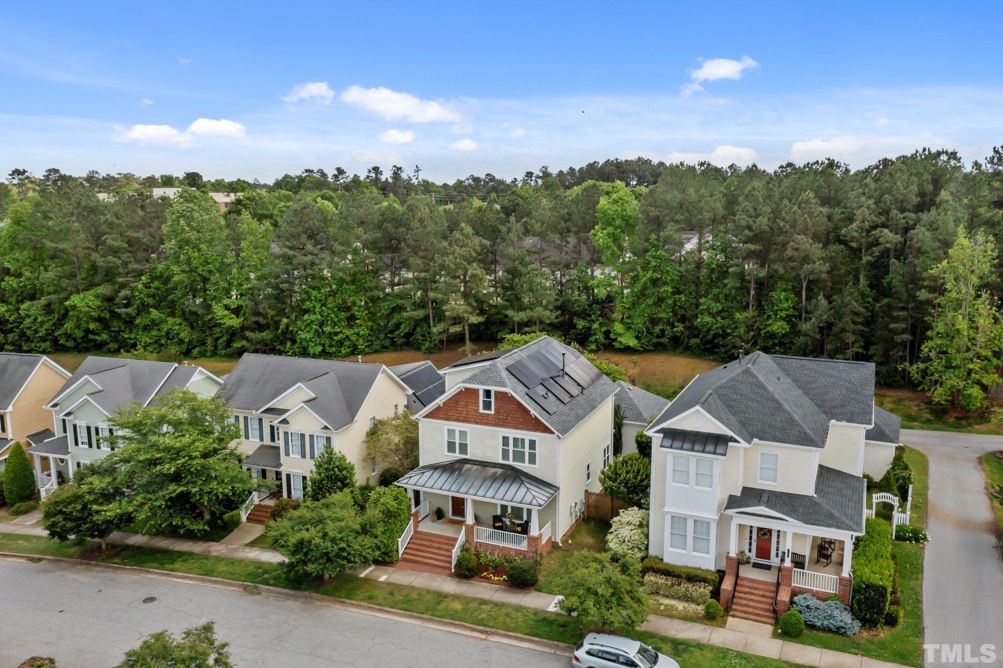 145 Kingsport Road Holly Springs, NC 27540 - Photo 40 of 42 an aerial view of a house