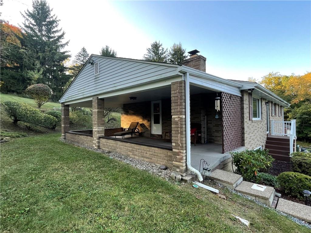 224 Ridge Road Monongahela, PA 15063 - Photo 3 of 25 Covered side porch...