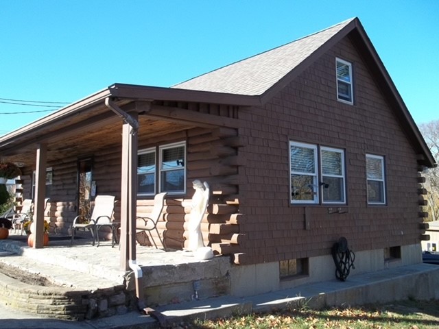 0 Plainfield Pike Johnston, RI 02919 - Photo 4 of 23 Log house at 1987 Plainfield