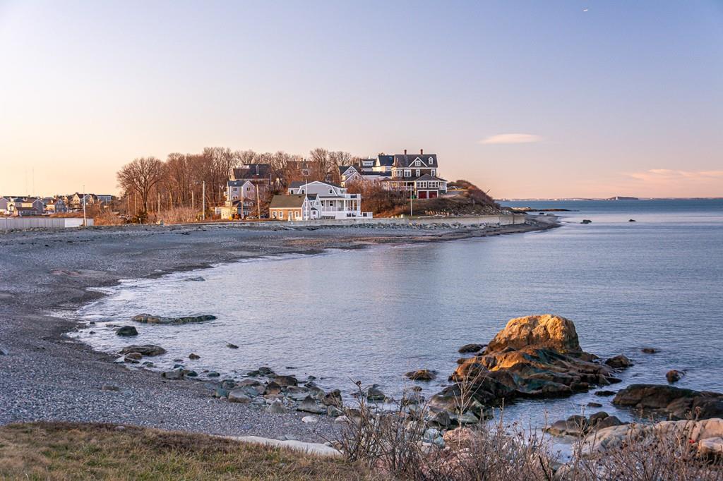 33 Windy Hill Road Cohasset, MA 02025 - Photo 42 of 42 a view of a lake with a car parked