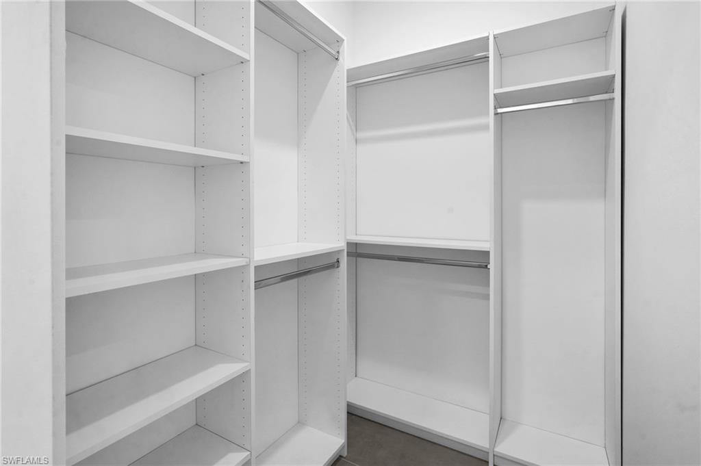 2712 40th Avenue Southeast Naples, FL 34117 - Photo 21 of 41 a view of an empty walk in closet