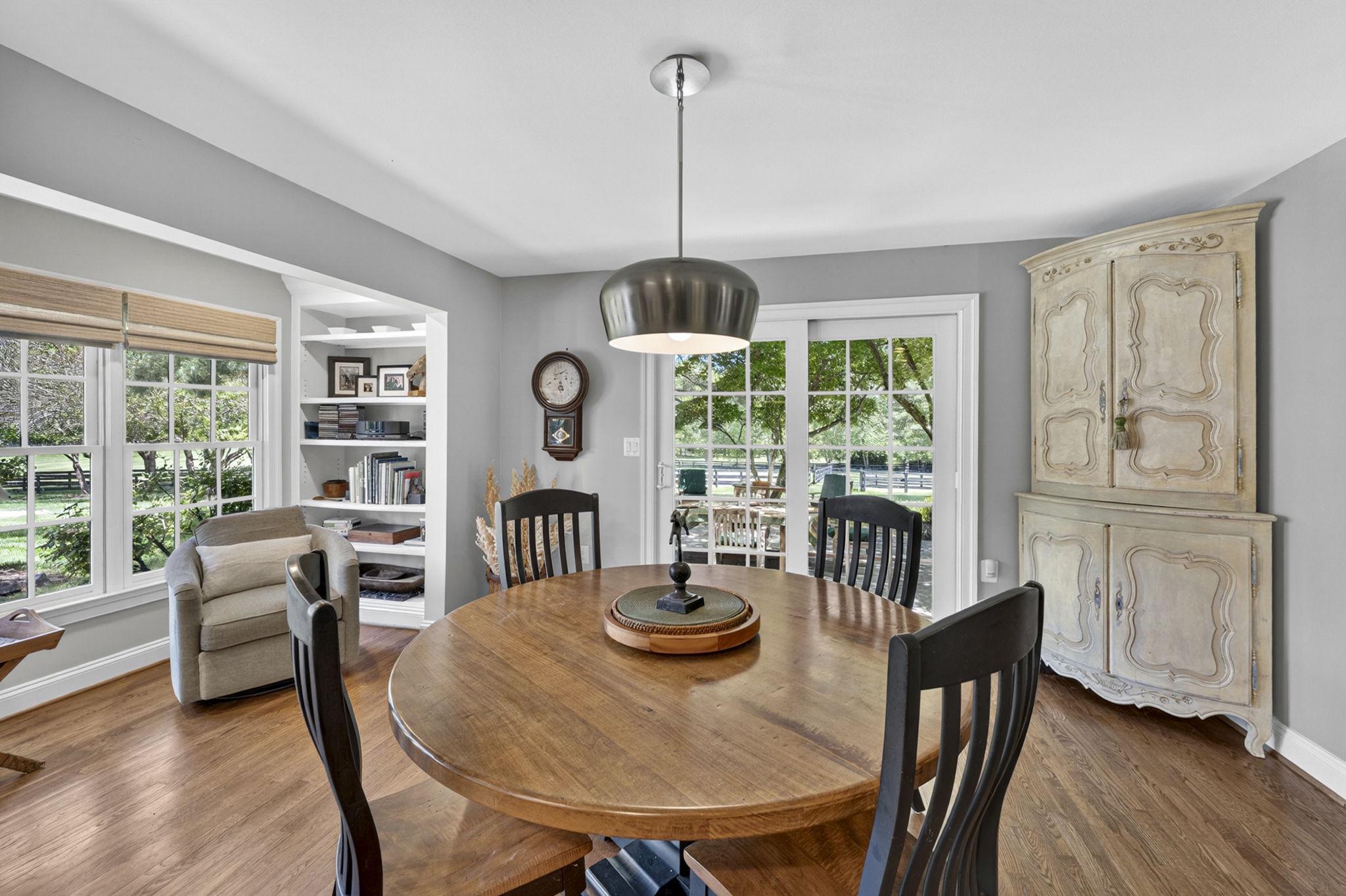 23559 Parsons Road Middleburg, VA 20117 - Photo 24 of 75 a view of a dining room with furniture window and outside view