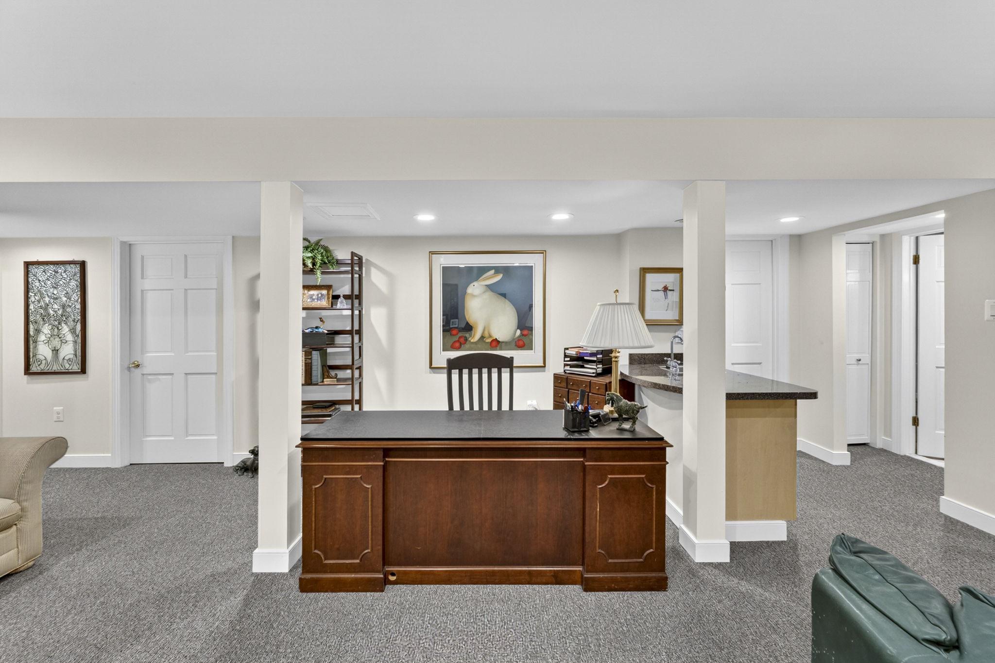 23559 Parsons Road Middleburg, VA 20117 - Photo 45 of 75 a living room with furniture and a flat screen tv