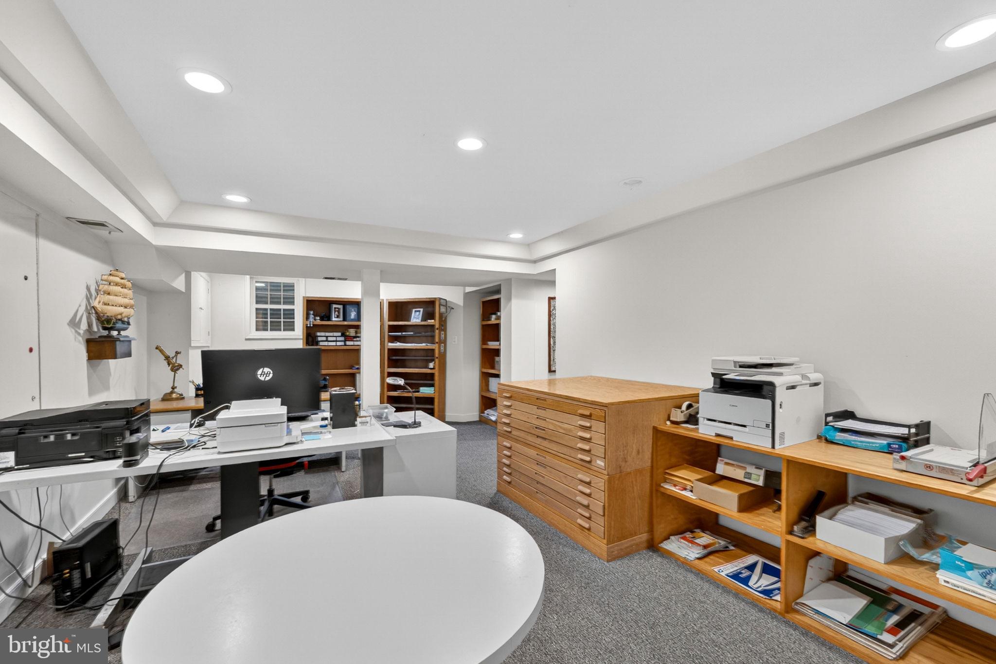 23559 Parsons Road Middleburg, VA 20117 - Photo 47 of 75 Modern workspace with ample storage.