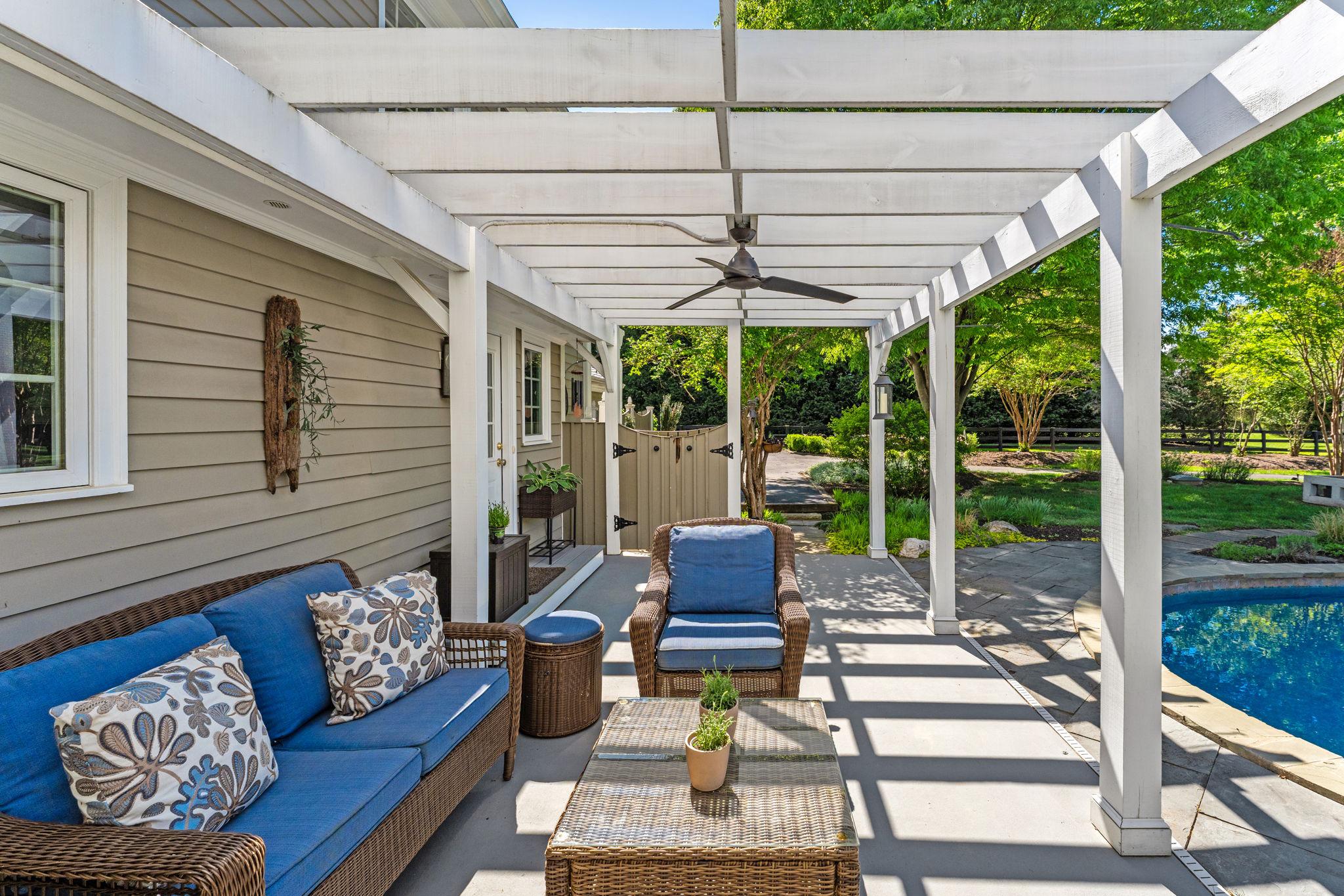 23559 Parsons Road Middleburg, VA 20117 - Photo 51 of 75 Poolside patio.