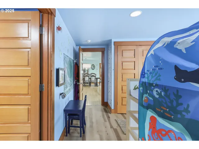 a view of living room and front door