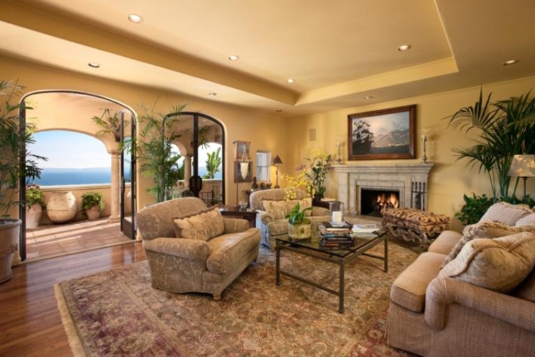 899 Park Lane Montecito, CA 93108 - Photo 9 of 14 a living room with furniture and a fireplace