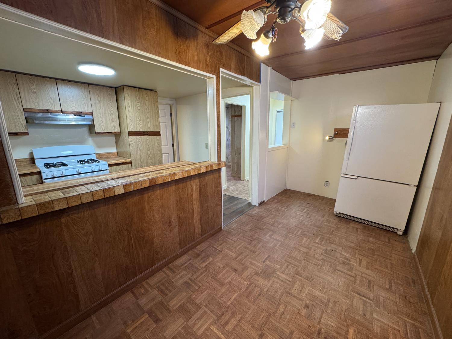 612 Union Street Isleton, CA 95641 - Photo 7 of 19 a kitchen with refrigerator and cabinets