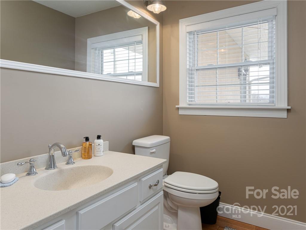 333 Gouges Branch Road Leicester, NC 28748 - Photo 34 of 48 a bathroom with a sink and a toilet