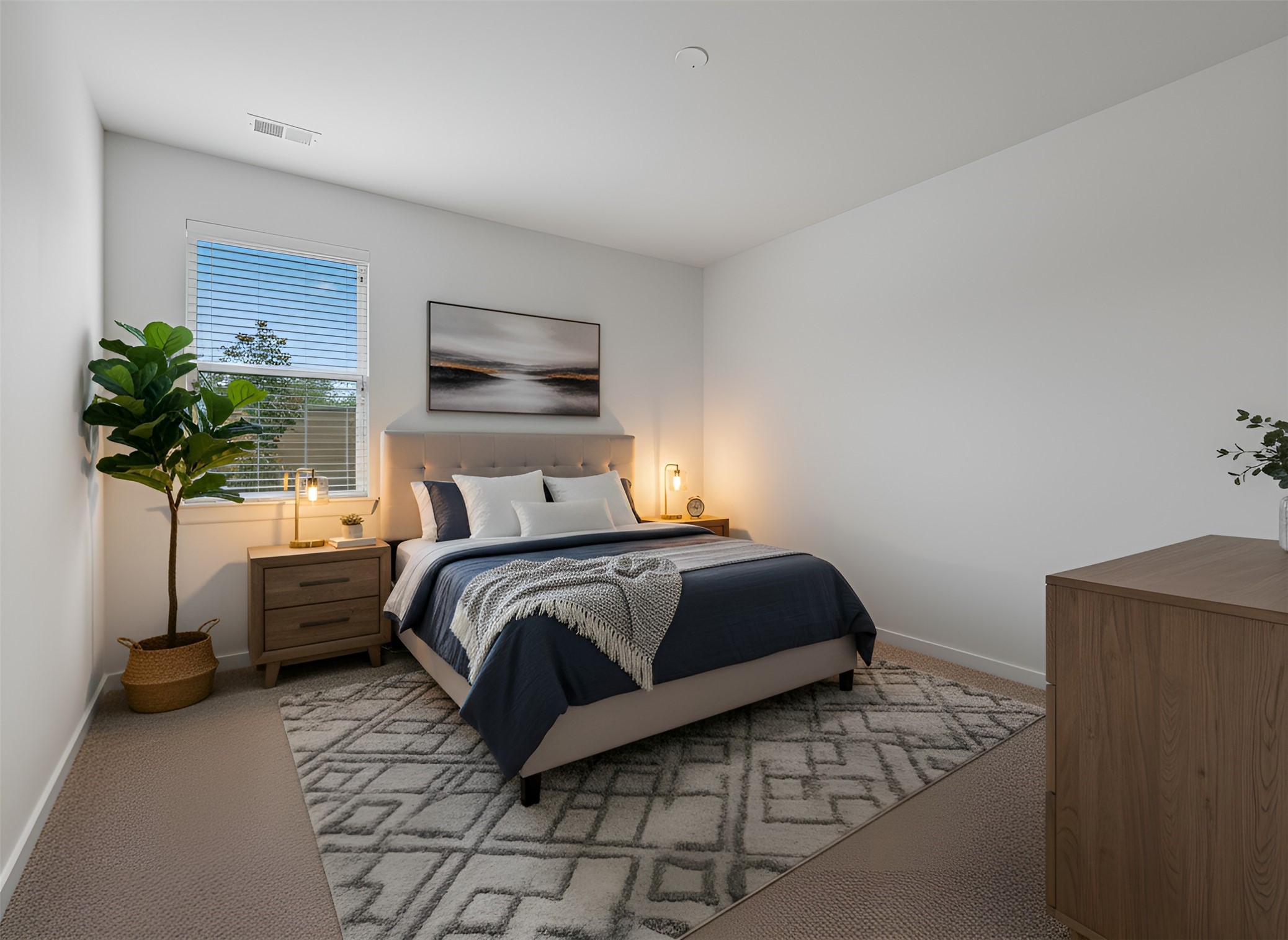 2110 Dewalt Street, Unit F Houston, TX 77088 - Photo 14 of 19 Home is virtually staged.