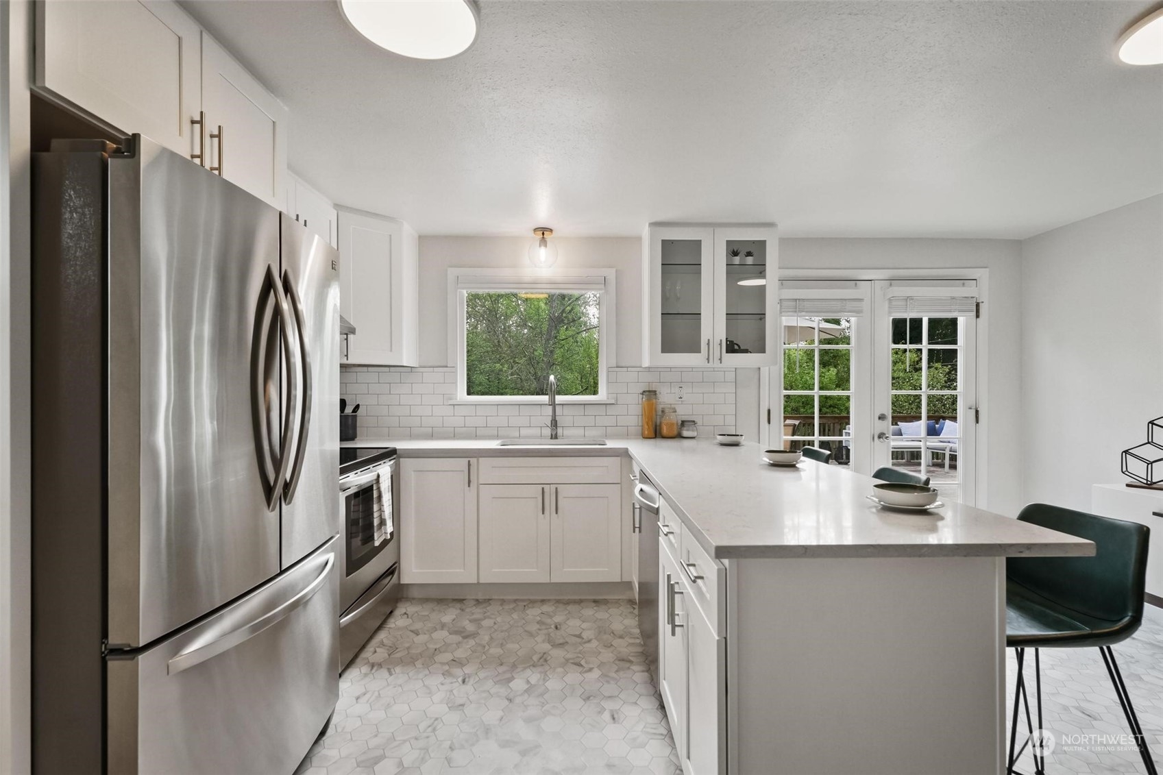 2232 South 330th Street Federal Way, WA 98003 - Photo 11 of 39 a kitchen with a refrigerator and a sink